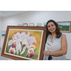 Exposição artística “Viajando Através das Cores” acontece na Casa da Cultura